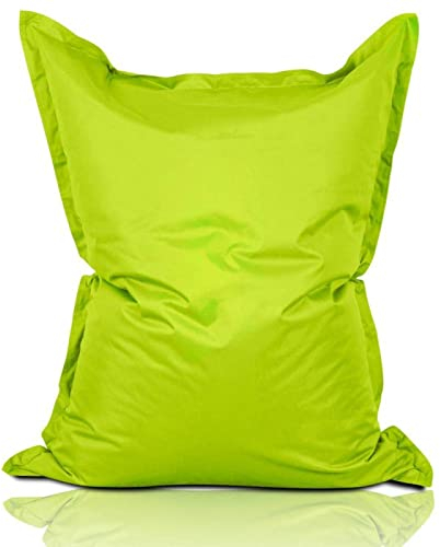 OEIYZIAQY Sitzsack Für Erwachsene, Großer Jumbo-Sitzsack, Schwimmendes Beanie-Sofa (Kein Füllstoff),Grün (Kein Füllstoff),180 cm * 140 cm