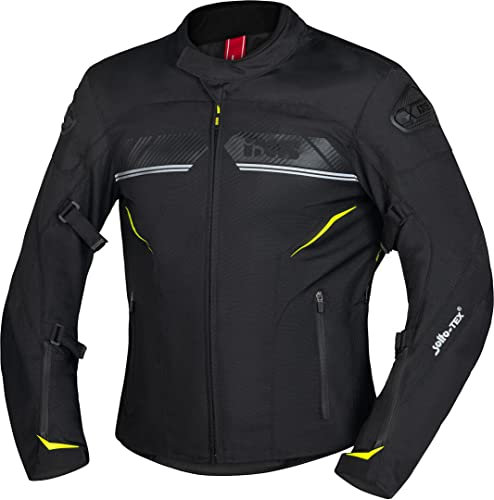 IXS Black Panther-ST Motorrad Textiljacke, schwarz, L
