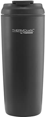 JILIPA-435 Matt Black 435ml ThermoCafe Travel Tumbler