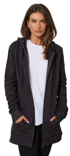 Long Tall Sally - Lts Tall Cotton Longline Hoodie - Women's