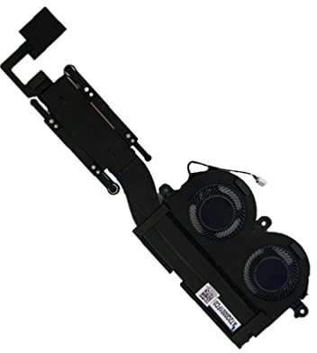 Ventilador de refrigeración CPU compatible para DELL XPS 13 9380 7390 Ventilador de refrigeración CPU con disipador de calor 0WCX2D