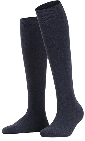 ESPRIT Damen Basic Pure Kniestrümpfe druckfreier Komfortbund