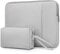 HYZUO 14-15 Inch Laptop Sleeve Bag Set for MacBook Air 15 M4/M3/M2, MacBook Pro 15, XPS 14/15 Plus, 15 Surface Laptop, NoteBook Case for 14 HP Lenovo ThinkPad Asus Acer HUAWEI, Light Grey