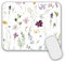 AOKSUNOVA Tapis de souris petit avec motif - Petit tapis de souris - 24 x 20 x 0,3 cm - Fleur