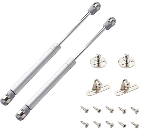 Gasdruckfeder, Hebeunterstützung, 20N/4.41lb/2KG, Möbel Gasdruckfeder für Klappen Schranktür Stoßdämpfer Küchenschrank Soft Close Klappenfeder(2 Stück)