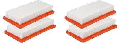Filtro HEPA De 4 Uds. Compatible con Karcher DS5500 DS6000 DS5600 DS5800. Piezas De Aspiradora Reemplazo De Filtros Hepa