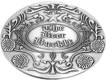 Generisch Flaschenschnalle, Getränkehalter,Bierholster, Bierflaschenhalter,Bier Kopf Gürtel, Gürtelschnalle mit Bierhalter für Flaschen und Dosen, Geschenk für änner