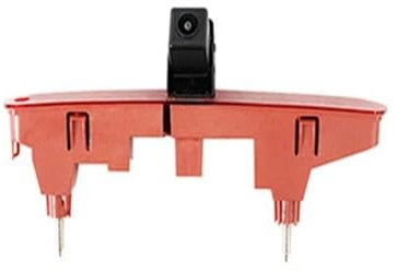 Rückfahrkamera wasserdichte Backup-Kamera AHD 1080P Auto Bremslicht Rückansicht Rückfahrkamera Für Citroen Für Berlingo Rückfahrkameras(Black Lens)