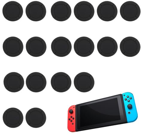 14 Stk Joystick Kappen für Nintendo Switch Zubehör,Controller Stick Aufsätze,Ersatzkappe für Switch Aufsätze,Ersatzteile für Nintendo Switch Joy Con Kappen,Silikon Thumb Grips Kompatibel mit Lite,OLED
