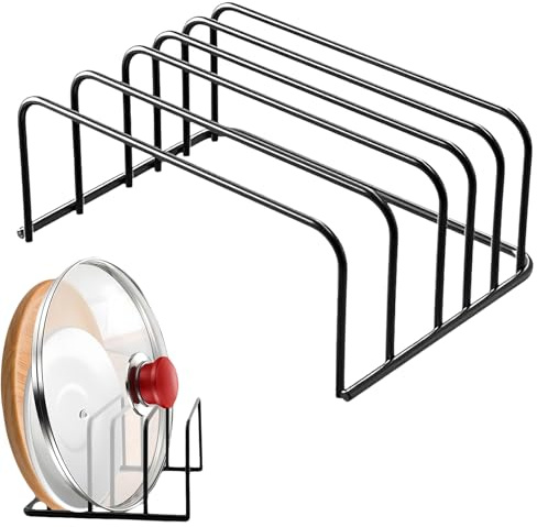 Schneidebrett-Halter Mit 5 Fächern, Schneidebrett Halterung, Bretthalter Küche, Küchen Organizer, Für Schneidebretter, Backbleche, Tabletts