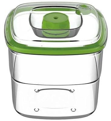 Allpax Vakuumierdose 2,0 l – Vakuumbehälter BPA-frei, spülmaschinengeeignet & gefrierfest, ideal für Lebensmittel, Vorrat, Marinieren, kompatibel mit Hand- & Haushaltsvakuumierern