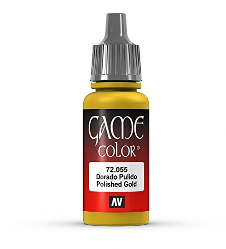 Vallejo Game Color 17 ml Acrylic Paint - Polished Gold