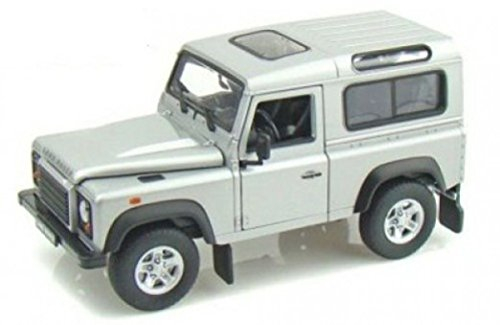 Welly Landrover Defender 1:24, Silber