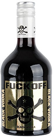 Krugmann Fuckoff Black Wodka (3 x 0.7 l)