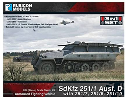 Rubicon Models - World War 2 German SdKfz 251/1 Ausf. D (28mm scale) (plastic)