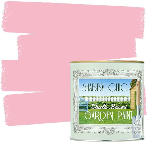 Shabby Chic Chalk Based Garden Paint 100ml (Petal Pink)