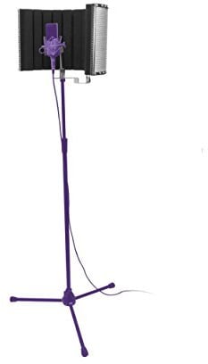 On-Stage Studio Microphone Isolation Shield