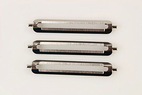 TUPPERWARE Schäler Ersatzklinge für Schälfix (3) D82 Flachschliff Profischäler