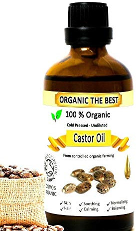 Castor Oil Organic Cold Pressed Undiluted 100ml