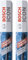 Bosch 21A19A ICON Balkenwischerblätter, Fahrer- und Beifahrerseite, Set mit 2 Blättern (21A und 19A), (Kompatibilität mit Linkslenker-Fahrzeugen nicht garantiert)