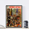 Nacnic Vintage Poster Vintage Poster Asien. Hong Kong Street. A3 Größe