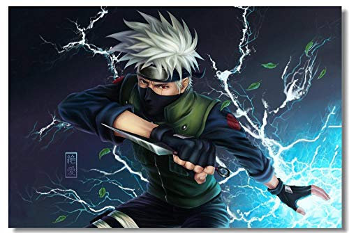 HUGF Wandtattoo Anime Poster Naruto Wallpaper Kinder Kindergarten Wandaufkleber dekorative Malerei