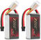 Zeee Premium Series 3S Lipo Battery 11.1V 100C 650mAh FPV Batteries with XT30 Plug for Racing Drone Quadcopter Helicopter Airplane RC Boat RC Car RC Models(2 Pack)