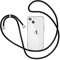 XTCASE Case with Strap for iPhone 13 Transparent Mobile Phone Case Shockproof Protective Case - Cord with Case for Hanging Around the Neck in Black