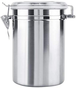 Récipients Avec Couvercles Bidon Scellé En Inox Hermétique Bocaux Métalliques Hermétiques Bidon De Stockage De Nourriture Récipient à Collation Contenants Alimentaires Sucrier Café