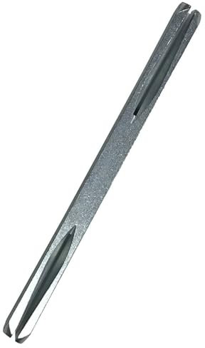 7mm 8mm Split Spindle 90mm to 140mm Solid Steel for Windows UPVC Door Handles (8mm x 110mm)