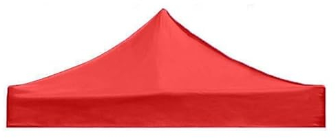 Ersatzdach Garten-Pavillon Wasserdicht Ersatzdach Pavillondach Anti-Uv,Ersatz-üBerdachung üBerdachung für Pavillon-Ersatzdach ( Farbe : Rood , Größe : A 2.5x2.5m )