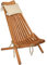 etc-shop Garten Relax Sessel Outdoor Sitz Kiefer Holz geölt 69x104x93cm Terrasse Balkon