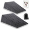 Squat Wedge Block for Heel Elevated Squat Weightlifting 2PCS Non-Slip Slant Board for Squats Large Squat Blocks Calf Stretcher Improve Mobility Balance and Strength Performance