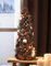 Dekoleidenschaft Pyramide aus Tannenzapfen, 58 cm hoch, Weihnachts-Dekoration, Dekoobjekt, alternativer Weihnachtsbaum, geschmückt, Naturdeko