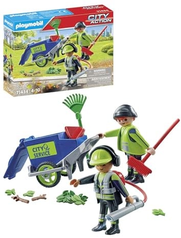 PLAYMOBIL Equipo de Limpieza Urbana