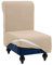 TIANSHU Housse Clic Clac Extensible, Housse de Canapé Clic Clac 1 Place Ajustable élastique Jacquard Canapé-lit Housse Protection(1 Place, Sable)