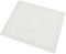 31.5x26.2 cm Alfombrilla de Goma para Fregadero,Protector Fregadero de Drenaje,Alfombrilla Escurreplatos,Inserto para Fregadero,Estera Escurridora Cuadrada,para Proteger la Pila y la Vajilla (Blanco)