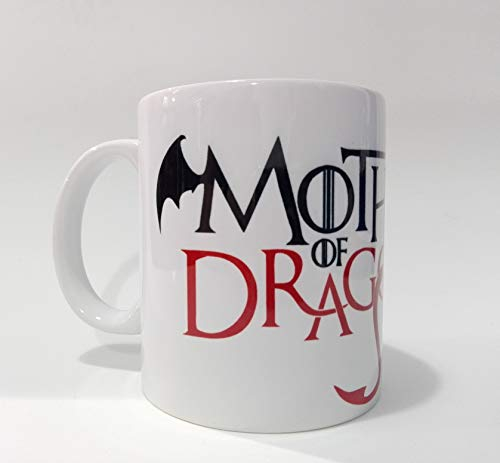 AKARURE Taza Mother Of Dragons - Taza madre de dragones - Regalo para madres