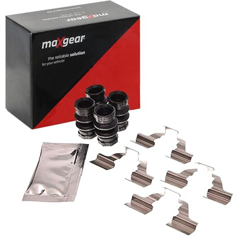 Maxgear 27-2581 Zubehörsatz, Scheibenbremsbelag hinten | 27-2581 passend für Clio Grand M