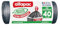 Alfapac- 10 bolsas de basura de 40 L con enlace deslizante ultrarresistente, apertura ancha, fabricada en Francia, bi-material reciclado y vegetal