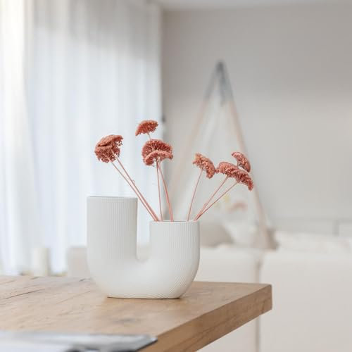 Lykke & You Schafgarbe getrocknet | Achillea Größe 45 cm, Farbe rosa, Verpackungseinheit 1 Bund