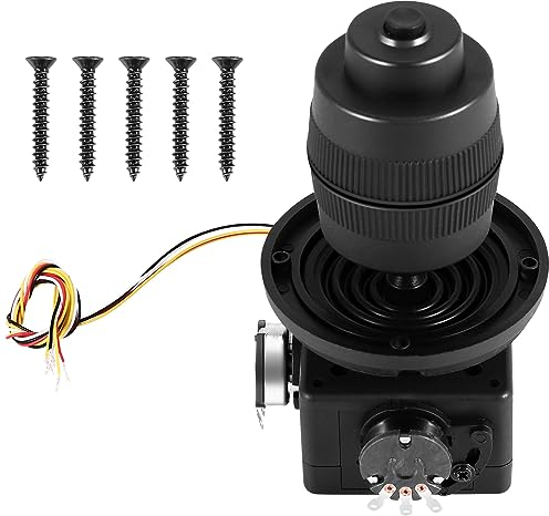 Rhghfujhgy 4-Achsen Joystick Potentiometer Tastensteuerung für -D400X-R4 10K 4D Versiegeltes Wipppotentiometer