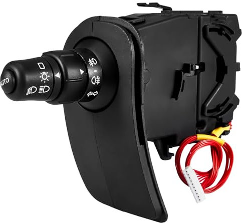 Gedlex Lenkstockschalter Blinkerschalter Ersatz für Clio III, Clio 3, Kangoo, Modus, Fahrzeug Auto Blinker Stalkschalter 7701057088 8201590638 255405605R 7701057089 7701057090