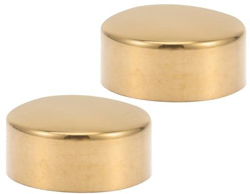 ORFOFE 2pcs Outdoor Handrail End Caps Wood Handrail End Caps Hardware for Stair Railings