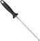 SANTUO Sharpening Steel 8-inch Carbon Honing Steel Sharpening Rod with Non-Slip Handle Professional Sharpener with Hanging Hole for Master Chef Kitchen Knife Butchers