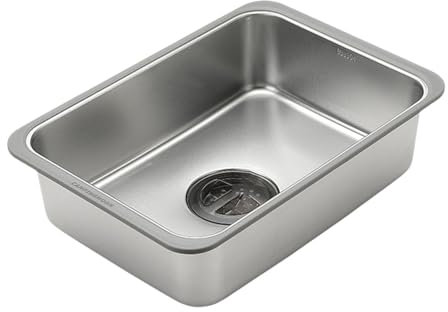 QSTDGVPW Fregadero de Barra de Camping de Acero Inoxidable para Barbacoa, Jardín, Actividades