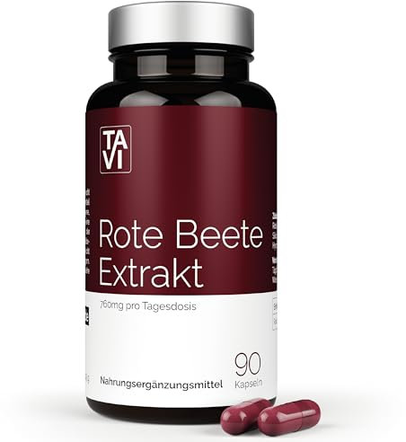 Rote Beete Extrakt | 90 Kapseln | hochdosiert + hochkonzentriert