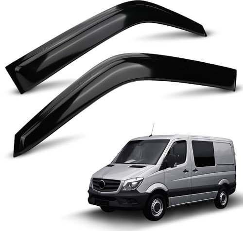 LMYSUFI Windabweiser Regenabweiser Kompatibel mit Mercedes-Benz Sprinter 2007-2017