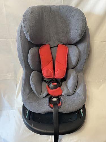 Sommerbezug Schonbezug Frottee für HTS Besafe iZi Twist Turn Modular I-size Frottee 100% Baumwolle dunkelgrau