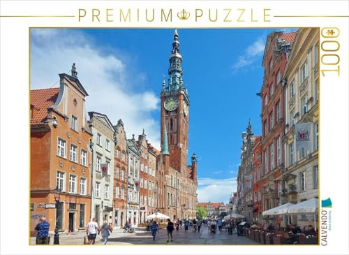 CALVENDO Puzzle Danzig (Gdansk),das Rechtstädtische Rathaus | 1000 Teile Lege-Größe 64 x 48 cm Foto-Puzzle für glückliche Stunden